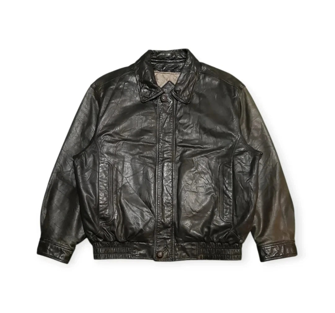 ジャケット・アウター YVESSAINTLAURENT YSL Black jacket Jacket Yves Saint Laurent Black size M International in Polyester