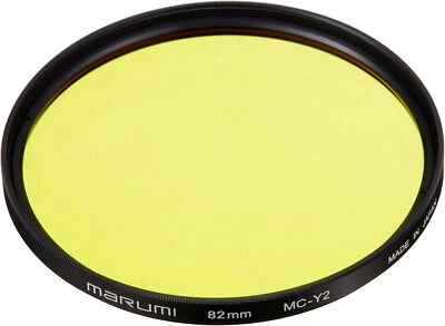 MARUMI Camera Filter MC-Y2 82mm for Monochrome Photography 004145 - Image 1 of 2