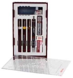 Rotring Isograph College Set .20 .35 & .50 S0699380 - BRAND NEW - O11 - Picture 1 of 5
