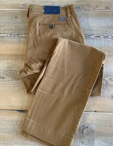 BNWT Jachs NY Bowie Stretch Chino Pant, Copper, Size 33 - Picture 1 of 6