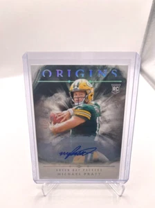 2024 Panini Origins Michael Pratt Rookie Auto 84/99 RC Green Bay Packers Tulane - Picture 1 of 2