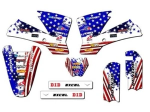 2002-2008 SX 65 MERICA Usa Senge Graphics Kit Compatible with KTM - Picture 1 of 10
