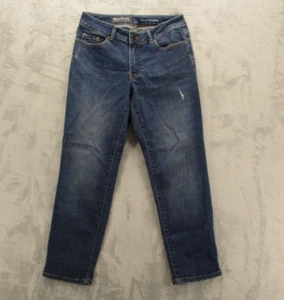 Lee Modern Series Ankle Curvy Fit Boyfriend Jeans Women's 6 Short Blue Low-Rise - Picture 1 of 13