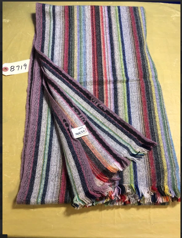 Bufanda a rayas multicolor Maus & Hoffman para hombre Foto 1 de 1