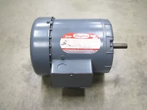 Dayton 3N442D Electric Motor 1/2hp 3450rpm 3phase - Picture 1 of 17