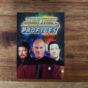 2000 SKYBOX "STAR TREK - The NEXT GENERATION PROFILES" PROMO CARD
