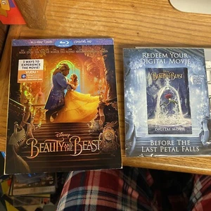 Beauty and the Beast (Blu-ray + Digital Unused 2017) Emma Watson Dan Stevens Gad - Picture 1 of 2