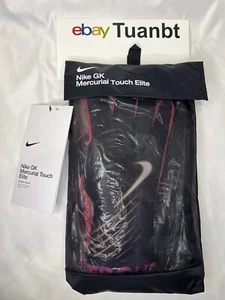 BRAND NEW Nike GK Mercurial Touch Elite Soccer ACC Goalkeeper Gloves DV3111-560 - Picture 1 of 2