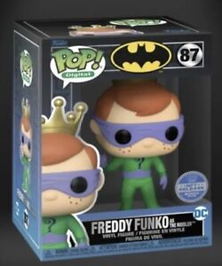 Funko POP! Digital Freddy Funko as The  Riddler #87 DC Series Royalty Damage
