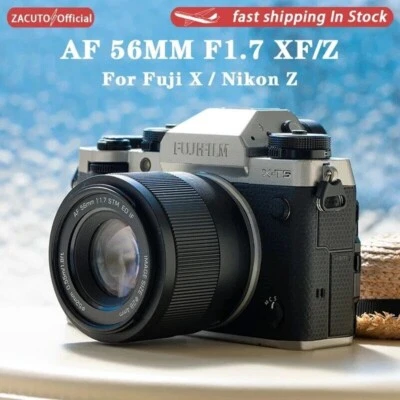 Viltrox AF 56mm F1.7 X-Mount APS-C Lighteight Auto Focus Lens for Fuji Cameras - Image 1 of 4