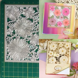 Flower Metal Cutting Dies Scrapbooking Paper Crafts Embossing Stencil Die Cut - Picture 1 of 15