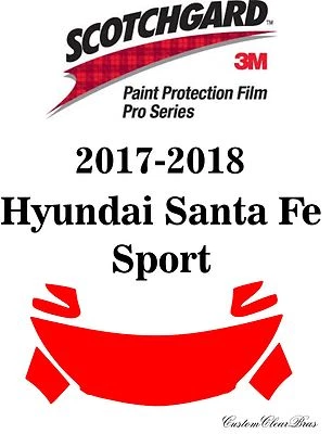 Protección de pintura 3M Scotchgard serie Pro para Hyundai Santa Fe Sport 2017 2018 Foto 1 de 3