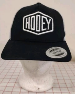 Hooey Trucker Cap Mütze schwarz Jugend Snapback verstellbar bestickt Mesh - Bild 1 von 6