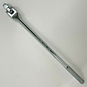 SK Hand Tools 41652 1/2" Dr. 16" Flex-Head Breaker Bar New Old Stock Made in USA