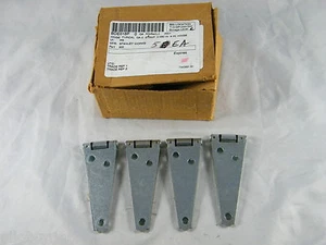 4 ~ NEW ~ 4" STANLEY ZINC PLATED STEEL STRAP HINGES ~ PART 14-1270 / 902-4 - Picture 1 of 6
