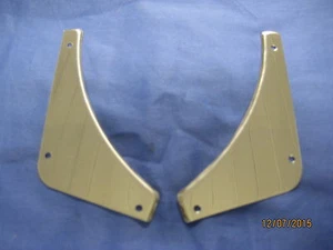 MG    MGB 1962-1974 PAIR STAINLESS STEEL REAR BUMPER INFILLS    W2C - Picture 1 of 1