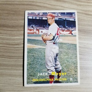 JACK MEYER 1957 Topps #162   FREE SHIPPING G421