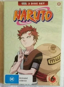Naruto 3 Disc Set Collection 6 Episodes 66-78 (Japan) Region 4 Australia rated M - Picture 1 of 4