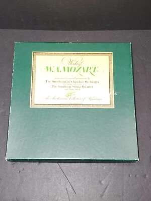 5 Cassette Set Smithsonian Chamber Orchestra Performs Works of W.A. Mozart 1986 - Image 1 of 4