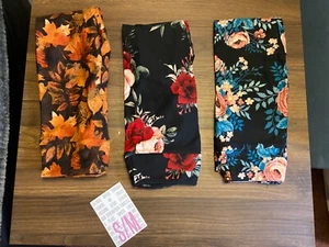 Lularoe KIDS SMALL / MED  leggings NWT CHOOSE 1 PAIR floral prints - Picture 1 of 3