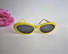 Fashion sunglasses cateye in yellow frame.New, never used.  