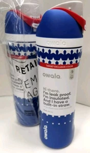 Owala Star-Spangled - Summer 24oz Stainless Steel FreeSip Water Bottle IN HAND - Picture 1 of 9
