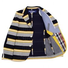 JUNYA WATANABE MAN Patchwork Lining Stripe Jersey Jacket Size XS(K-119437)