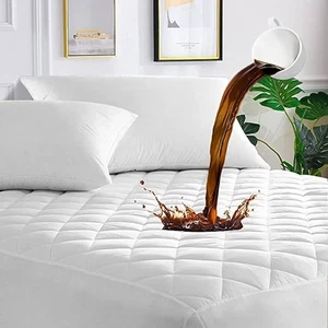 Matratzenschoner Tiefe Tasche Wasserdicht Matratzenschoner Passbettbezug - Bild 1 von 39