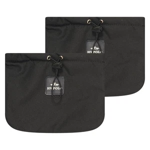 HV Polo HVP Stirrup Cover Black One Size - Elastic Cuff - - Picture 1 of 1