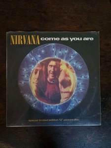 Nirvana Come As You Are Vinyl Picture Disc 1991 - Picture 1 of 3