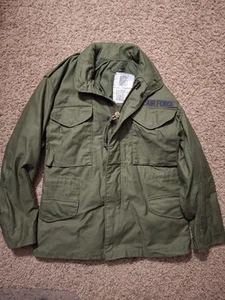 Vintage Army M65 Feldjacke mit Kapuze Vietnam Ära X-Small kurz Militär Krieg - Bild 1 von 14