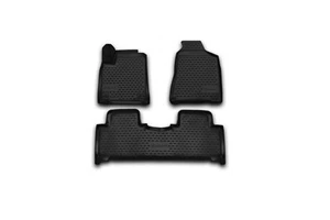 Tappetini in gomma premium per SSANGYONG Actyon, 2013->, SUV 5 porte, 3 pez. - Foto 1 di 9