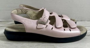 Sandalia Propet Breeze Walker con hebilla de cuero rosa malva pálido talla 8 W - Imagen 1 de 10