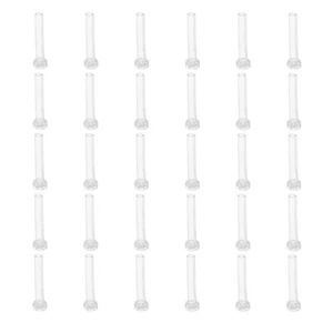 50 Stück Ohrring Nadelhülsen Anti-Allergie Schutz für sicheres Tragen der Ohren - Bild 1 von 12