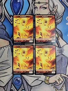 4x Elemental (1,1) Token - NM/M M20 Core Set 2020 MTG Magic - Bild 1 von 1