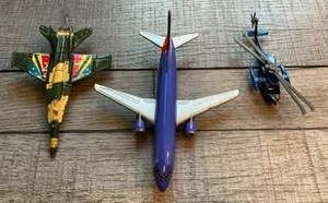 Road Champs Flyers F-111 Toy Diecast Jet Bomber Fighter Airplane (Lot of 3 Toys) - Picture 1 of 3