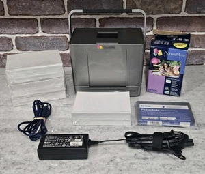 Epson Picturemate PM 280 Personal Photo Lab Printer Bundle Great Condition Works - Picture 1 of 17