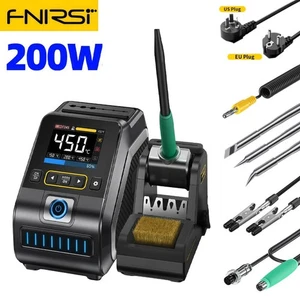 FNISSI Smart Konstanttemperatur-Lötstation 2,8" TFT-Display mit Spitzen - Picture 1 of 26