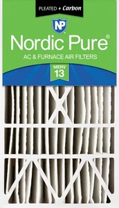 16x28x6 Aprilaire Space-Gard 2400 Replacement Air Filter MERV 13 + Carbon 1 Pack - Picture 1 of 7
