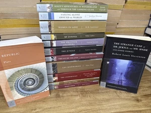 Lot 13 Barnes & Noble Classics PB Books Alice In Wonderland Mr Hyde Federalist - Picture 1 of 22