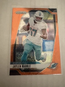 2024 Panini Prizm Orange Jaylen Waddle Miami Dolphins 1.00 Shipping - Bild 1 von 2
