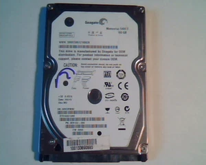 2.5 Hard Disk Drive Seagate Momentus 5400.5 160GB ST9160310AS 9EV132-286 0303 - Picture 1 of 5
