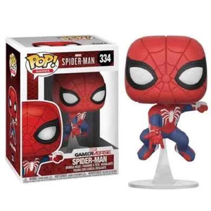 Funko Pop! Marvel Gamerverse Spider Man Uomo Ragno #334 Scatola Danneggiata - Foto 1 di 1