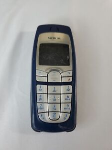 Nokia 6010 Blue Cell Phone Untested For Parts Vintage Old Cellphone DurableBrick