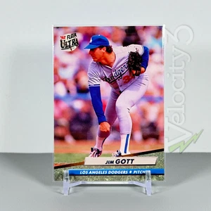 Tarjeta Fleer Ultra MLB 1992: JIM GOTT #504 | Lanzador de los Dodgers de Los Ángeles - Imagen 1 de 4