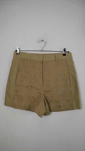 COS Shorts Grün Khaki 42 kurze Hose Seide Spitze Sommershorts - Bild 1 von 7