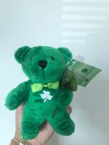 ST. PATRICK  COLLECTION BEAR GREEN FABRIC TOY MICHAELS - Photo 1/4