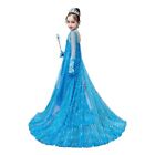 Frozen 2 Elsa Dress Up Girls Fancy Cosplay Kids Costume Party Outfit Snow NEW
