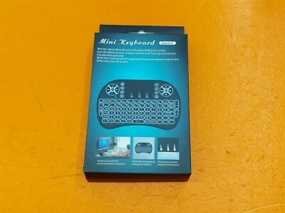 ⭐️⭐️⭐️⭐️⭐️ Mini Handheld Backlit Keyboard Mouse Touchpad Multi Media Control - Image 1 of 4