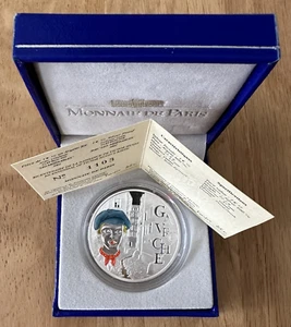 1 EURO 1/2 EN ARGENT - COFFRET BE 2002 - GAVROCHE - LES MISERABLES - Picture 1 of 3